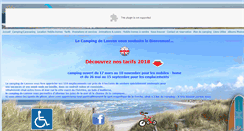 Desktop Screenshot of campinglanven.com
